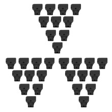 30Pcs D-Tap Dtap Power Male Rewirable Cable Socket Rig Battery