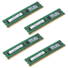 4X 4GB 2RX8 PC3-10600E 1.5V DDR3 1333MHz ECC Memoria RAM Sin BúFer para la Estación de Trabajo del Servidor (4G)