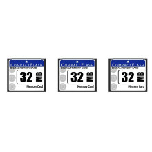 3X Tarjeta de Memoria Flash Compacta de 32 MB para Cámara, Máquina de Publicidad, Tarjeta de Computadora Industrial