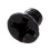 100 Pcs M3X4mm Screws Replacement Black for Laptop Hard Drive 5