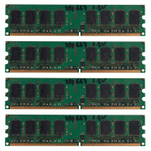 4X 2GB DDR2 PC2-5300 667MHz 240 Broches 1.8V Bureau DIMM Mémoire RAM pour , pour (2GB/667)