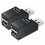 4 Pcs 3-Port USB Hub  USB3.0 High-Speed Hub Distributor Box for PC Notebook Computer U Disk Mobile Phone Card Reader 1