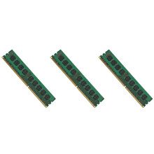 3X 4 GB DDR3 1333 MHz ECC-Speicher 2RX8 PC3-10600E 1,5 V RAM Ungepuffert für Server-Workstation