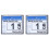 2X Professional 1GB Compact Flash Memory Card for Camera, Advertising Machine, Industrial Computer Card 1
