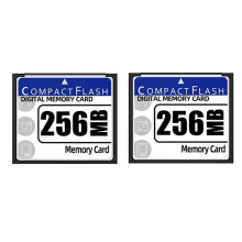 2X 256MB Compact Flash Memory Card for Camera, Advertising Machine, Industrial Computer Card