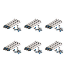 60x for   Pro 13Inch 15Inch 17Inch Back Cover Screw for  A1278 A1286 A1297 Silver