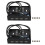 2pcs 3.5 Inch Floppy Bay 4  USB 2.0 Hub USB2.0 Front Panel Expansion Adapter Connector Bracket with 9Pin Cable 1