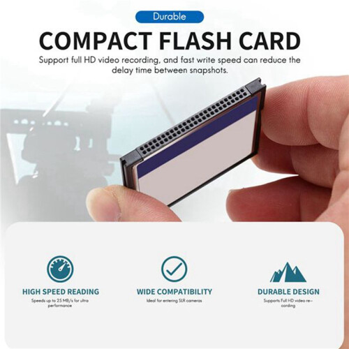 2X Professional 1GB Compact Flash Memory Card for Camera, Advertising Machine, Industrial Computer Card 1