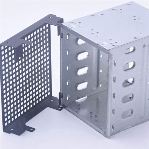 2X 5,25 Polegadas um 5 x 3,5 Polegadas  HDD Cage Rack Gabinete de Disco Rígido Bandeja de Disco Rígido Adaptador Caddy 2