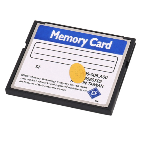 2X Professional 4GB Compact Flash Memory Card(White&) 2