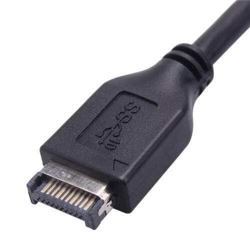 3X USB 3.1 Front Panel Header to USB 3.0 20Pin Header Extension Cable for  Motherboard 20cm 2