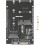 M.2 NGFF MSATA SSD para 2,5 Polegadas  6.0Gbps 2 em 1 Adaptador Adaptador Suporte para PC Laptop Diagrama de Disco RíGido 8