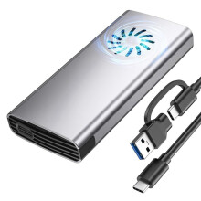 NVMe Enclosure SSD M.2 Adapter, M.2 Enclosure SSD NVMe to USB C 3.2 Gen 2 10Gbps NVMe Adapter for 2242 2280 SSD