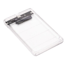 3X USB3.0/Type-C HDD Enclosure of 2.5 Inch Hard Disk Case SSD SATA3 to USB 3.0 Transparent HDD Box USB C HDD Case 5Gbps