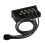 5.25In Front Panel Hub 4port PCI-E to USB3.0 Conversion Computer Expansion Board OpticalDrive for Computer Plug and 4