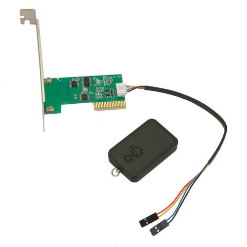 PCI Desktop PC Remote Controller 20m Wireless Restart  Turn /OFF for Desktop Computer