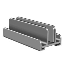Laptop Stand Holder Three Slots Aluminum Alloy Silicone Notebook Rack Computer Support Tablet Phone Holder