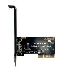 PCIe 5.0 X4 to OCuLink SFF-8612 Adapter Card Female Adapter Card with Chip High-Speed Expansion External PCIe 5.0 X4 M.2