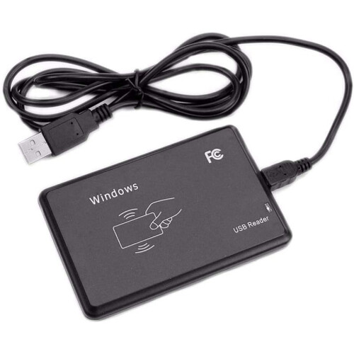 USB RFID Reader Dual Band ID+IC Contactless Sensitivity  Card Reader Support Window System and Mobile Phone 2