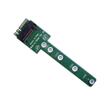 A + E Key NGFF to M.2 M Key Slot Adapter Card M2 Wifi Socket Convert to NVMe SSD Slot Solution