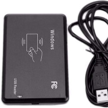 USB RFID-Lezer Dual Band ID+IC Contactloze Gevoeligheid Smartcardlezer Ondersteuning Window-Systeem en Mobiele Telefoon