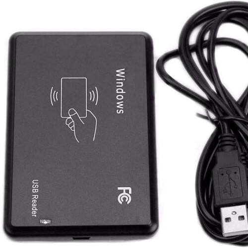 USB RFID Reader Dual Band ID+IC Contactless Sensitivity  Card Reader Support Window System and Mobile Phone