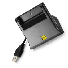 TF6 USB2.0 Interface Intelligent Card Reader SIM Phone Card ID Card Chip Card CAC Bank Card Reader