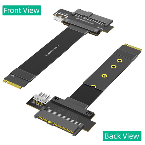 NGFF M.2 NVMe 4.0 to U2 SFF-8639 Adapter Cable Extension Cable 1