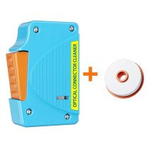 Fiber Optic Cleaner Cassette+Cleaning Core Fiber End Face Cleaning Box Pigtail Cleaner for SC/FC/ST/LC Cleaner Tool B