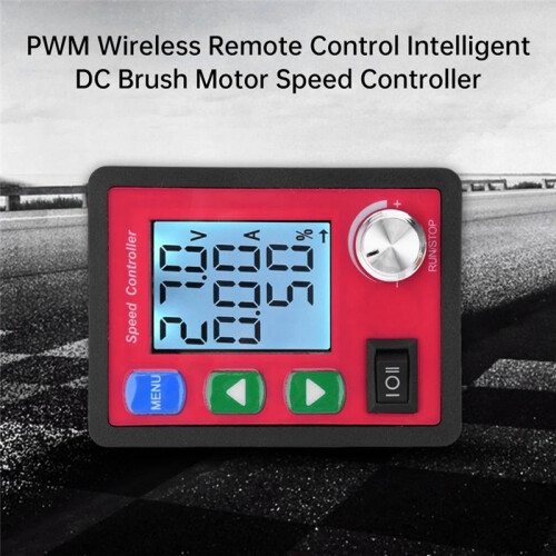 12V Voltage Regulator PWM  Motor Speed Controller PWM 12V 24V 48V Voltage Amp Display Remote Control Forward Reverse 1