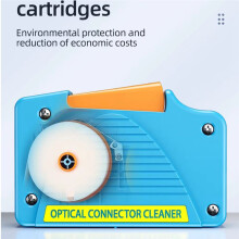 Fiber Optic Cleaner Cassette+Cleaning Core Fiber End Face Cleaning Box Pigtail Cleaner for SC/FC/ST/LC Cleaner Tool B