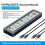M. 2 NVME/NGFF  SSD Enclosure with Display Screen Intelligent Digital Health Detection USB3.2 Gen2 Type-C 10Gbps 9