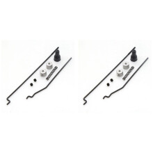 2X Reserve-Accessoires Gas-/Remmontage voor 1/10 RC-Model Nitro Road Cars SONIC PACESETTER