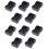 10X Double Side Spring 6 X 1.5 V AA Battery Holder Case Box Black 1