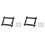 2pc 12cm Fan Hard Drive Bracket SSD 3.5 Inch Hard Drive Bracket Extended Multi-Layer Stacking Bracket 1