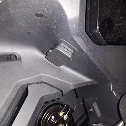 2X Motorcycle USB Power Charging Interface Socket Impulse Charge Port for  450SR SR450 800NK 800 NK
