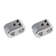 2X Trianglelab Prusa MK4 Nextruder Heaterblock Aluminium Blok voor de Hotend-Assemblage, Speciaal voor Printers van Nextruder