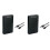 2X Gabinete HDD Gabinete SSD Gabinete de Disco Rígido Criptografado Gabinete de Disco Rígido USB3.0  de 5 Gbps para Disco Rígido de 2,5 Polegadas 1