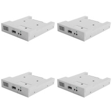 4X Version SFR1M44-U100K USB Emulator Gray 3.5In 1.44MB USB SSD Floppy Drive Emulator for Electronic Keyboard