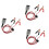 3X 5A Car Computer Memory Saver OBD2 Battery Replacement Tool Expansion Cable Clamp Digital Display 1