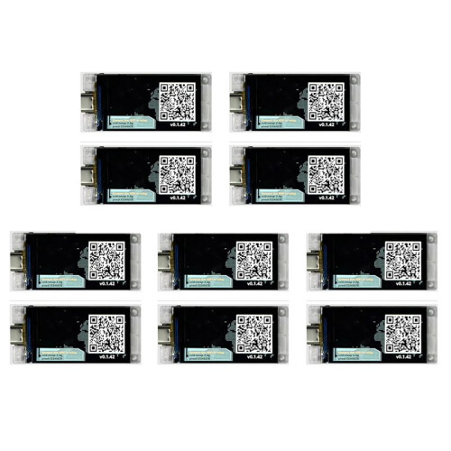 10 Set Nerd Miner V2 ESP32 Crypto Solo Lottery 117KH/S Master T190 Win BTC with Low Power Consumption WiFi Connection