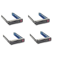 4pcs 2.5 Inch SFF SAS HDD Tray Caddy 651687-001 for G8 Gen8/G9 DL380P 651699 DL360P 651699-001 ML350E ML310E