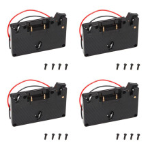4X Gold Piastra Adattatore Telecamera per Batteria per Camcorder Power B-Tap Batteria Anton