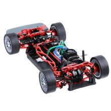 2X Metalen Stuurinrichting met Lager voor TT-02 TT02 TT02B TT02T 1/10 RC Auto-Upgradeonderdelen