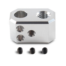 2X Trianglelab Prusa MK4 Nextruder Heaterblock Aluminum Block for the Hotend Assembly Dedicated for Printers Nextruder