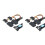 2X Server Adapter Cable Slimline SAS MCIO 8i 74P to 2-SFF 8639+15P Power Supply Server Multifunction Cable 1
