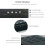 2X Gabinete HDD Gabinete SSD Gabinete de Disco Rígido Criptografado Gabinete de Disco Rígido USB3.0  de 5 Gbps para Disco Rígido de 2,5 Polegadas 2