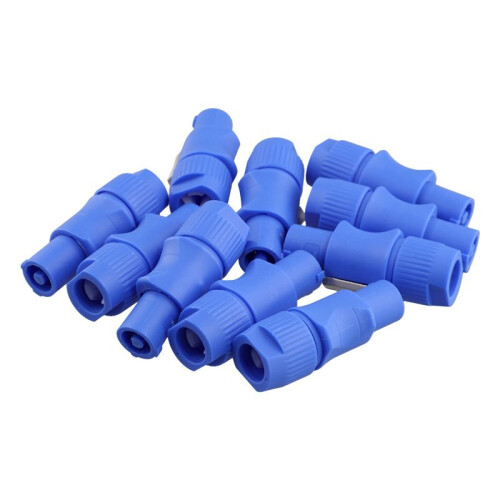 40Pcs 3 PIN Male Powercon Connector Signal Input Jack for  Light Stage Light Power Input 2