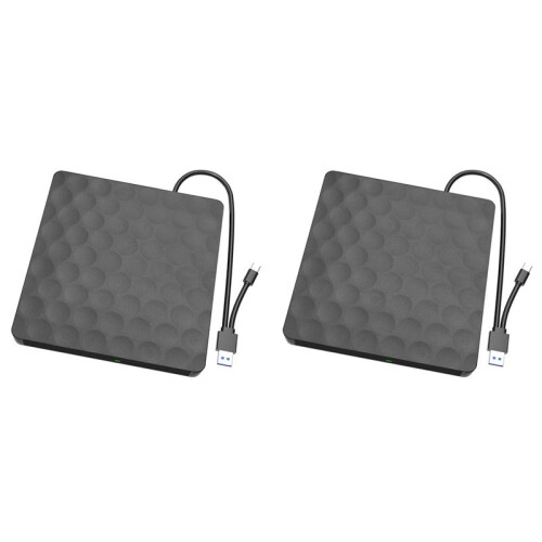 2X USB3.0 External Mobile Blu-Ray Recorder TYPE-C DVD Burner Portable Blu-Ray Drive Support 3D 25G 50G