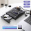 2X External DVD CD Writer Burner CD and DVD Player Type C/USB3.0 External DVD CD Drive for PC Laptop Windows 11/10/8/7 2